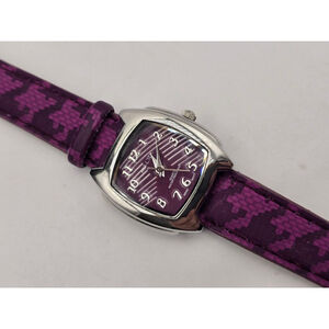 Women's ANNA LITZ Purple & Silver Quartz Watch